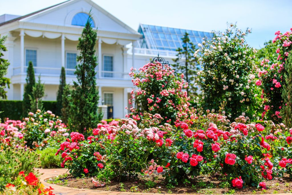 ガーデンスタイル・ジョージアンテラス&ローズガーデン