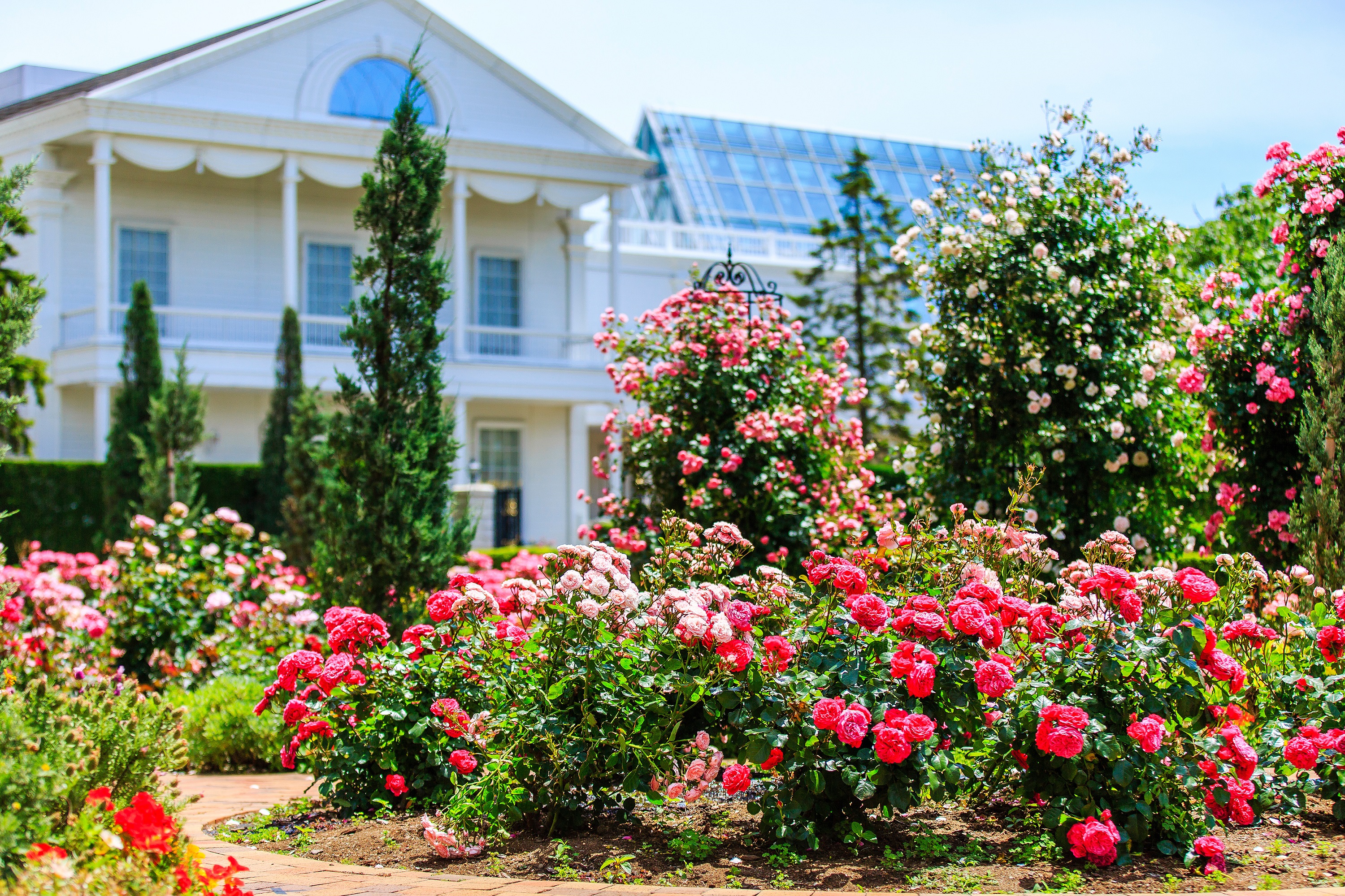 ガーデンスタイル・ジョージアンテラス&ローズガーデン